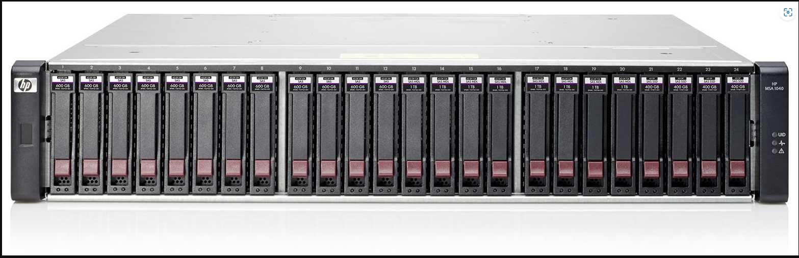 Хранилище данных HP MSA1040