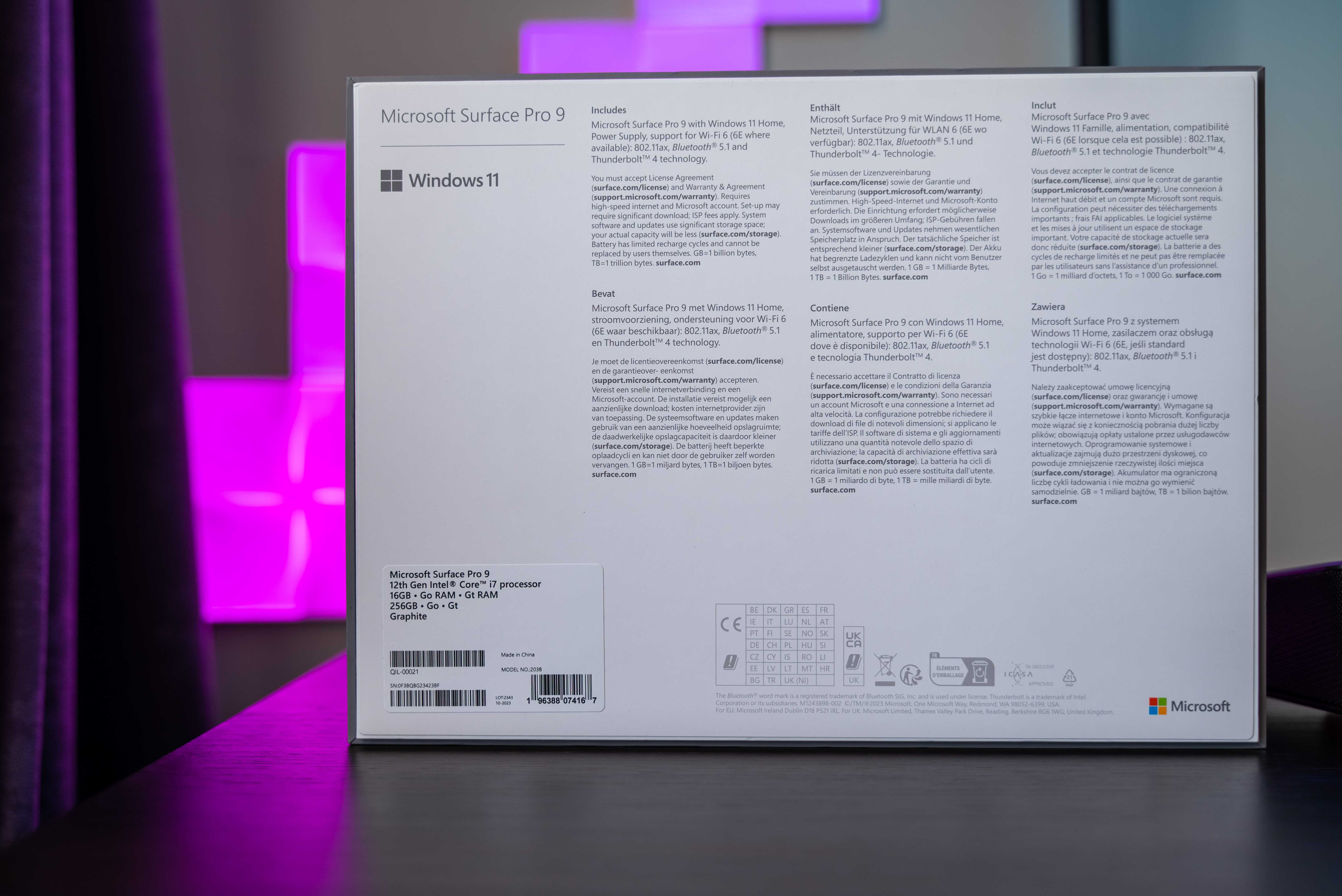 Tableta / Laptop Microsoft Surface Pro 9 (i7)
