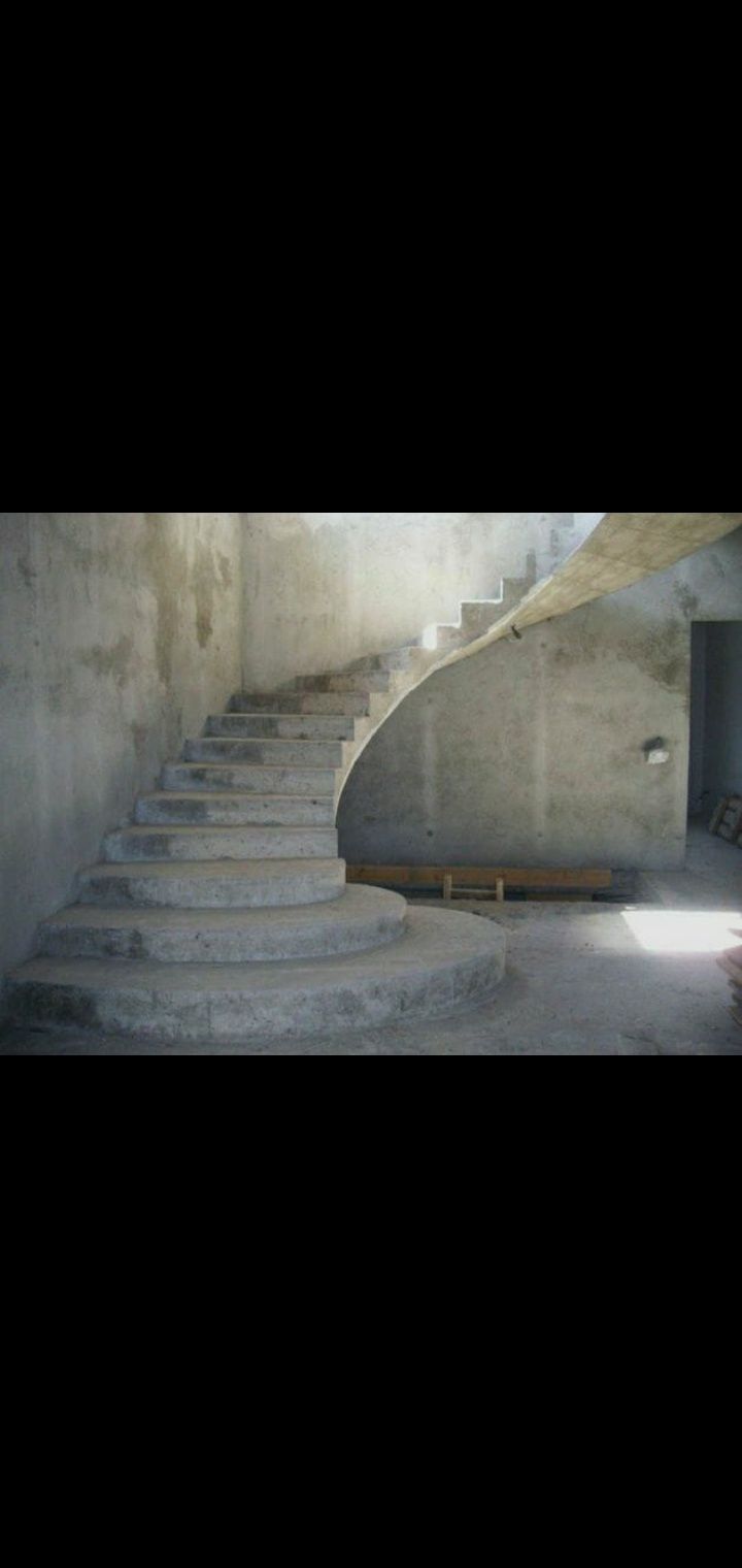 Лестницы из бетона