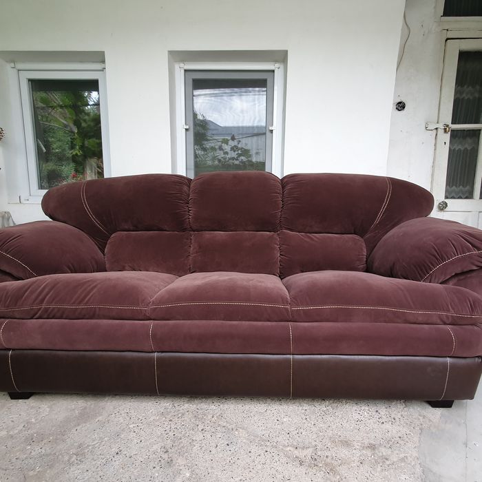 Мягкий уголок из бархата