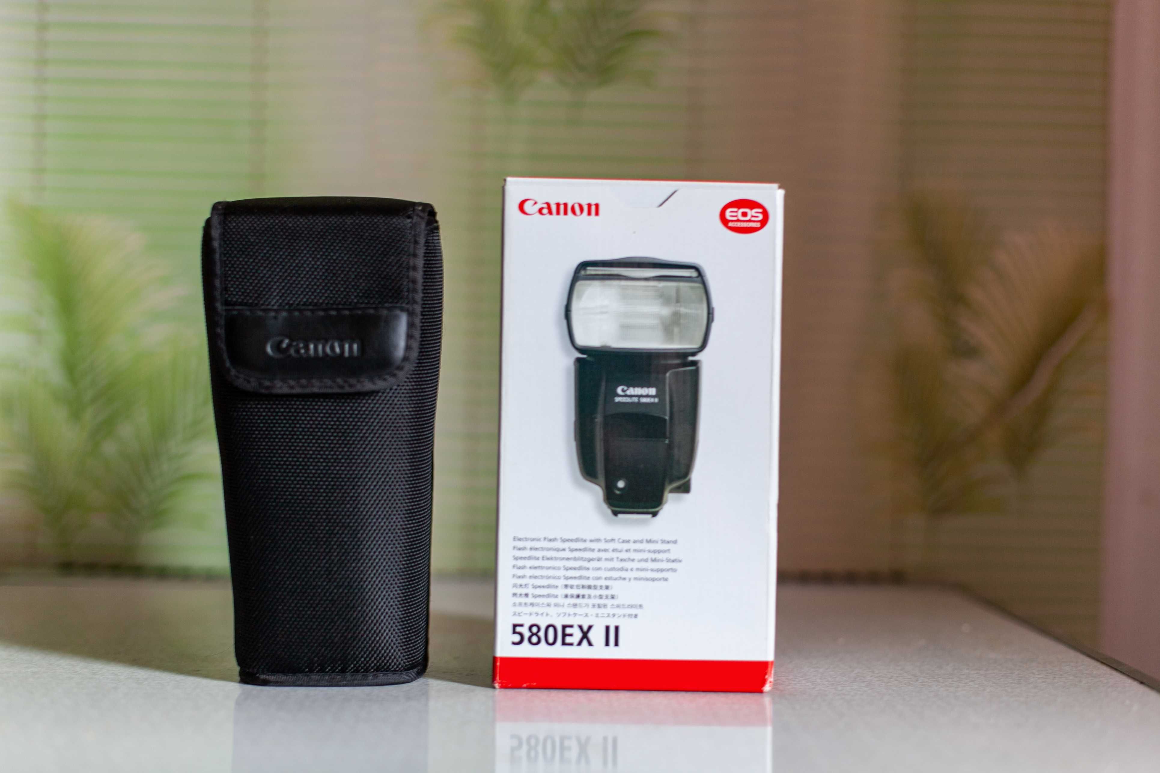 Вспышка Canon Speedlite 580EX II с креплением на башмак для Canon