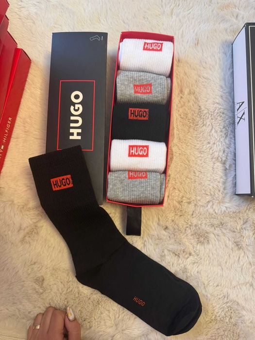 Sosete lungi si scurte Nike, Hugo, AX, Jordan, Tommy