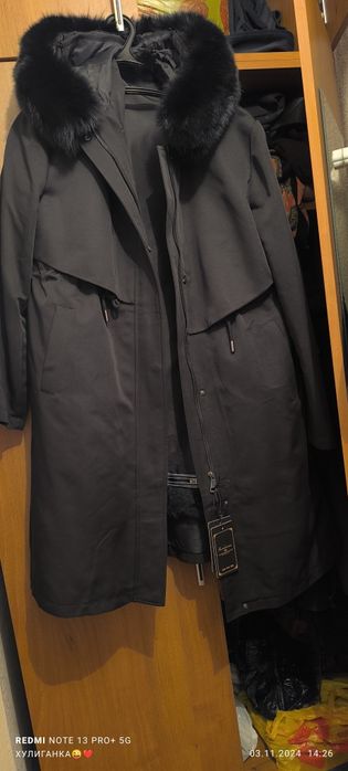 Парка женская новая