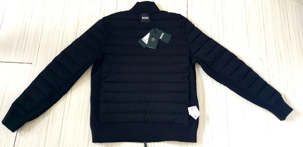 Hugo Boss P - Paranolo Zip Up Knit  M НОВО ОРИГИНАЛ Мъжко преходно Яке
