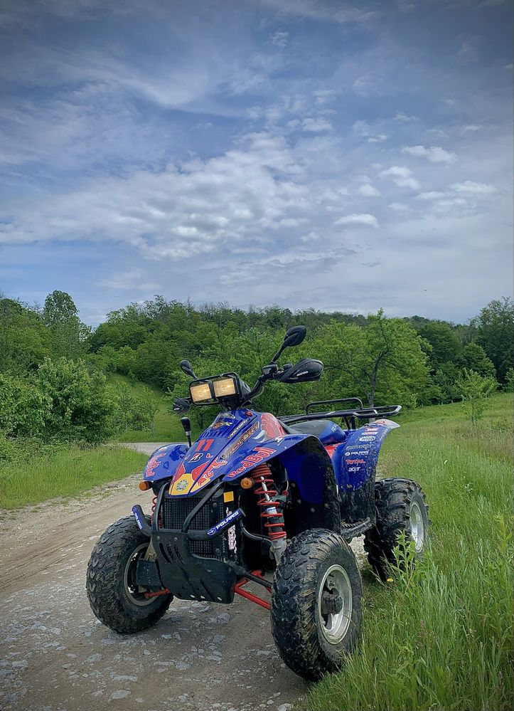 Atv Quad Polaris Scrambler 500 2010 4x4