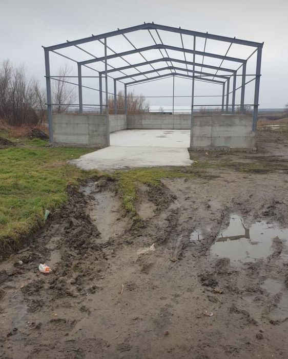 Vand hala metalica 10x21x4 cu montaj sau fara