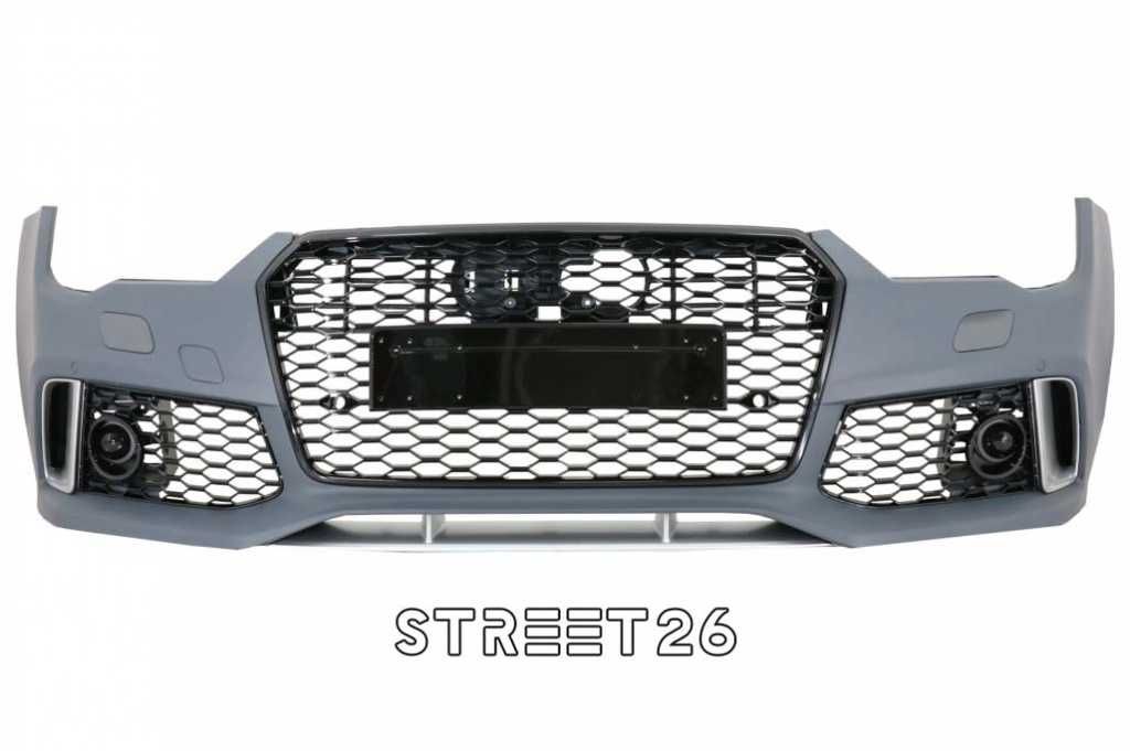 Bara Fata Audi A7 4G Facelift (2014-2017) RS7 Design cu Grile