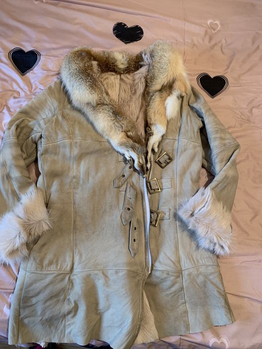 Tommy Hilfiger гъши пух Естествен косъм лисица