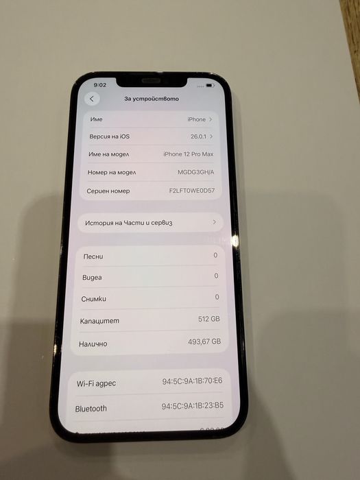 Iphone 12 pro max 512 gb