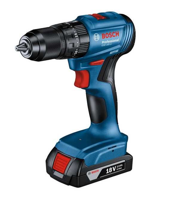 Maşină de găurit Bosch cu percuţie si acumulator inclus