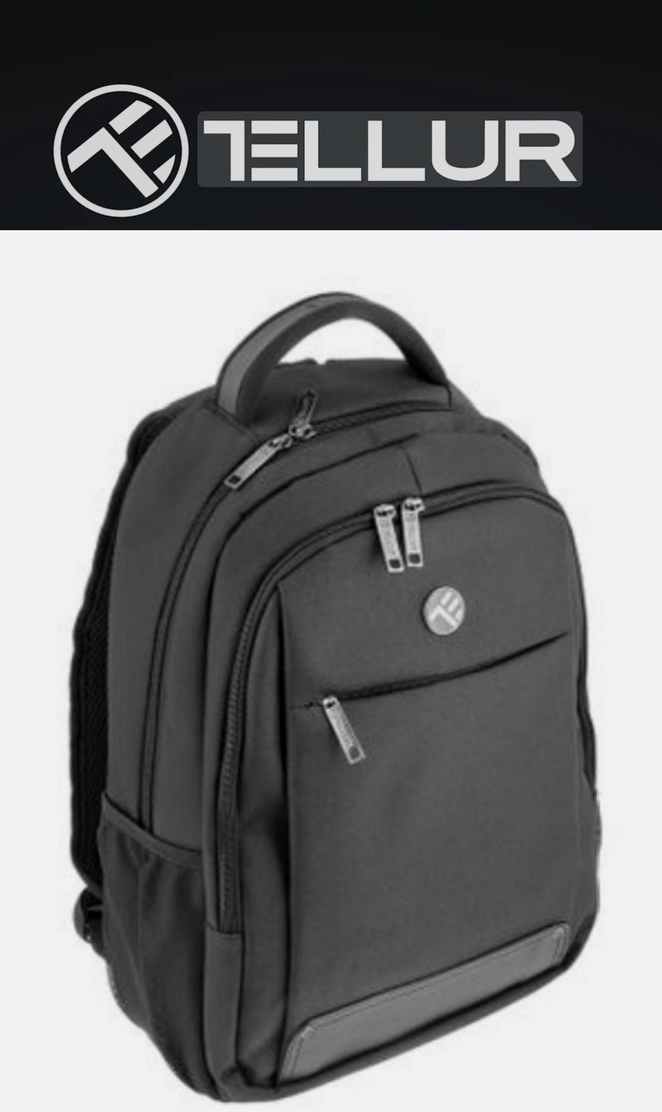 Ghiozdan gen Rucsac Premium TELLUR CAMPINION LAPTOP Blackpack 15,6"NOU