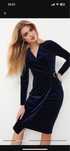 Rochie din catifea Mohito marimea M