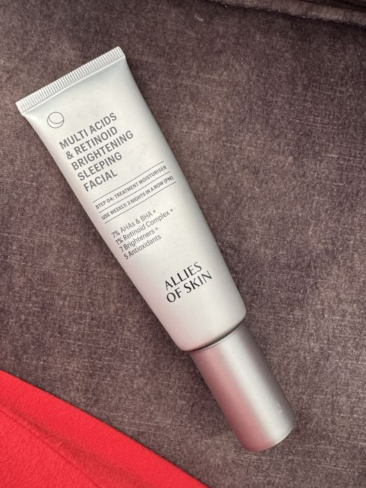 Allies of skin,озаряващ нощен крем ретиноид