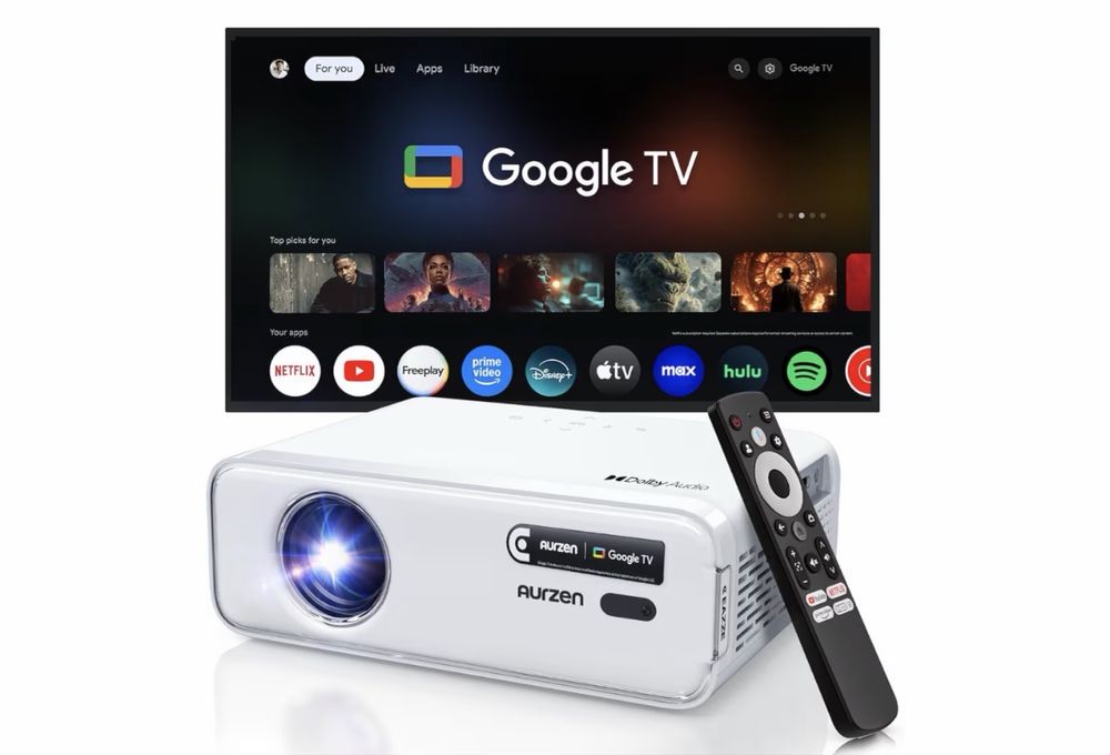 Проектор « Best Aurzen Eazze D1 4k Supported Smart Projector Of 2025»