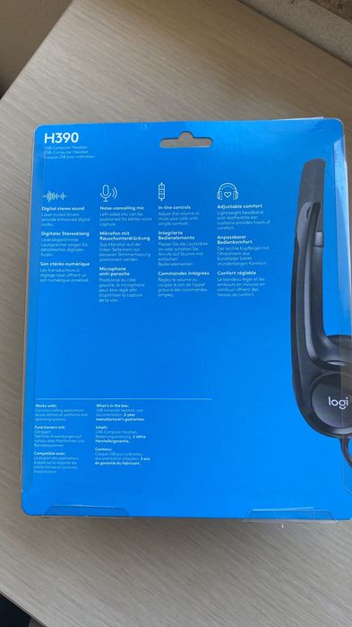 Casti Logitech H390 USB