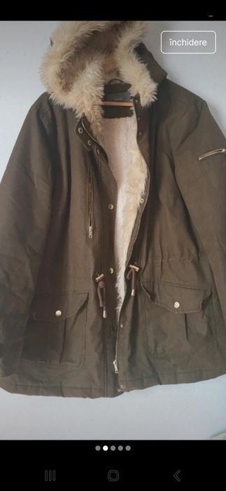 Geaca de dama  blanita foarte buna