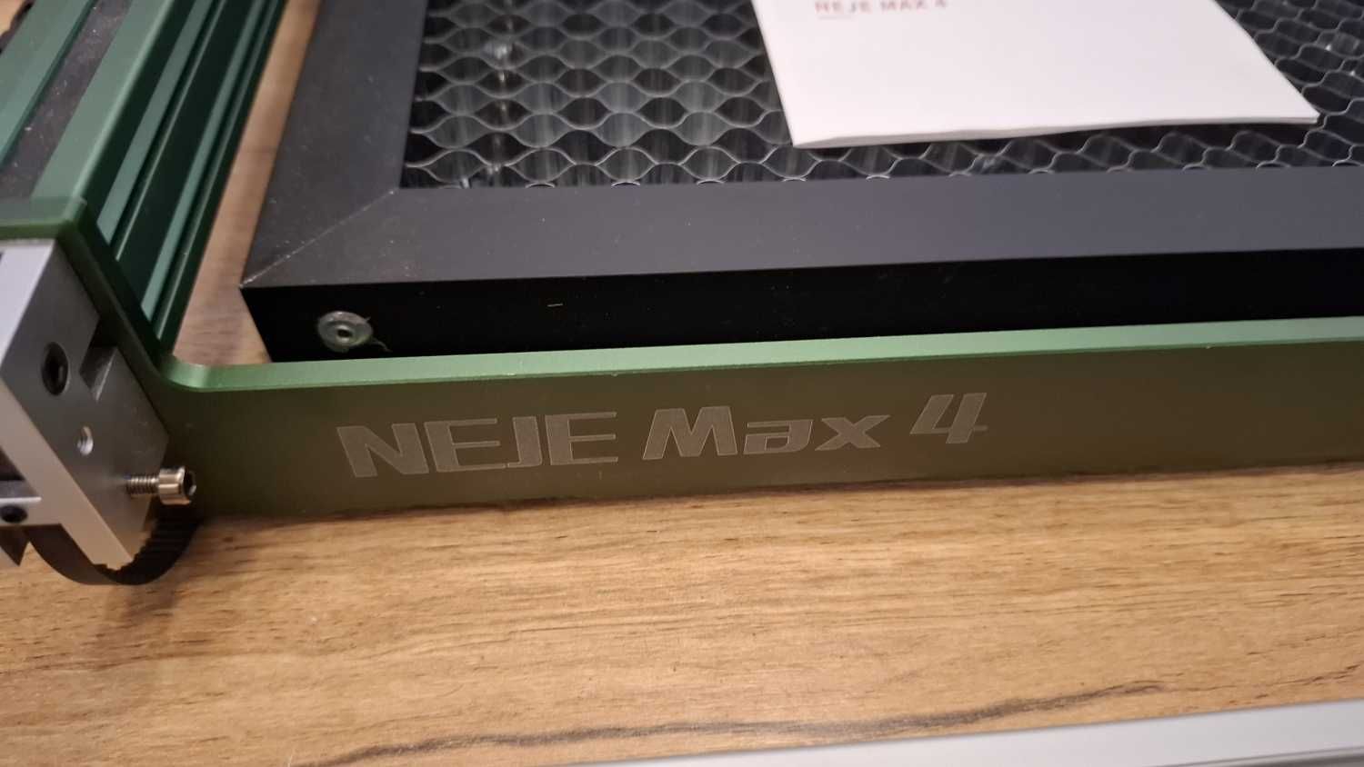 NEJE Max 4 20w  - лазерно гравиране в/у дърво