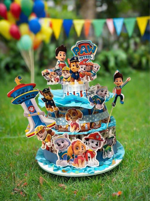 Torturi din dulciuri ambalate pentru Gradinite si Scoli