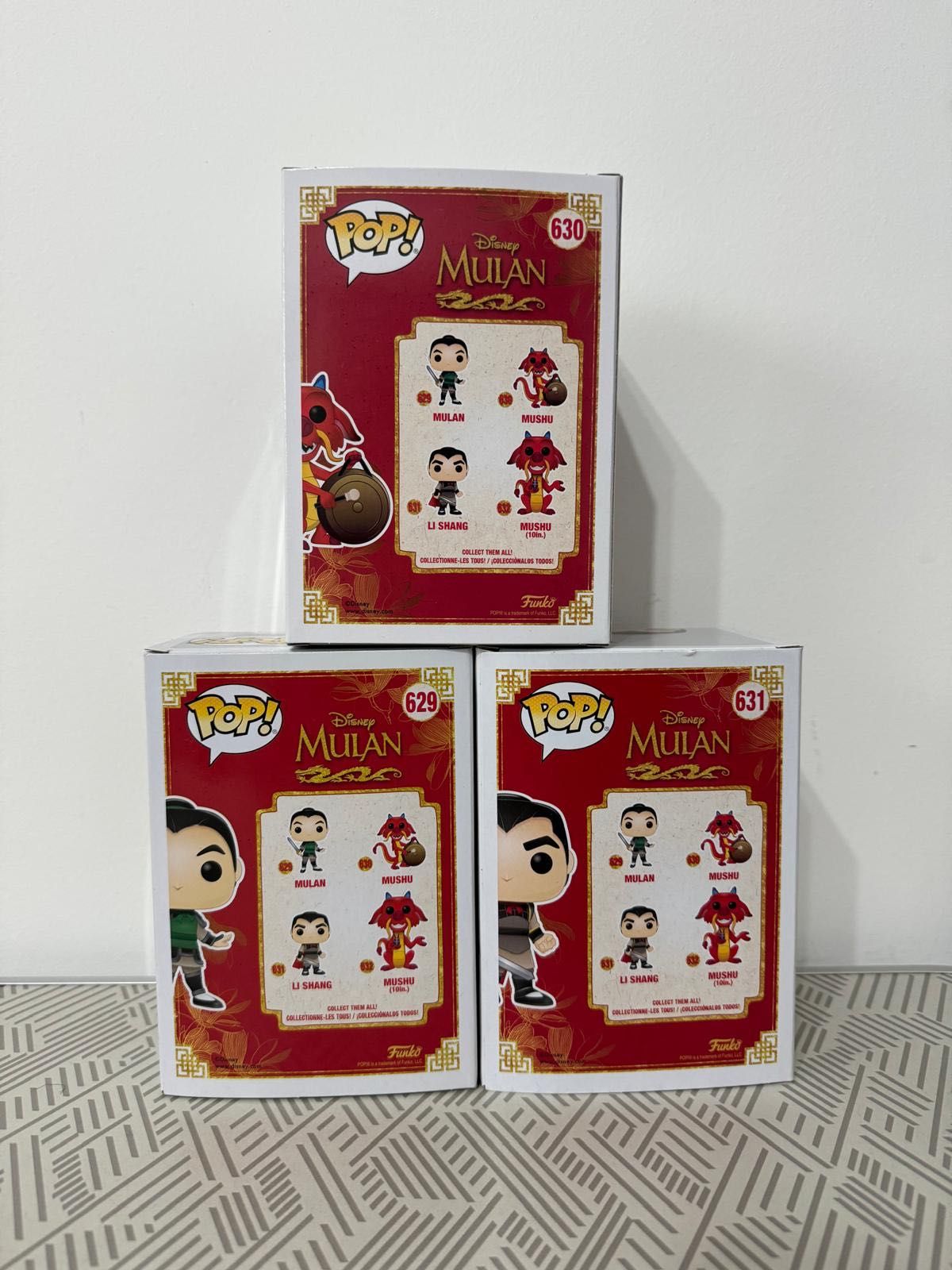 Vand Set 3 Figurine Funko Pop Disney Mulan