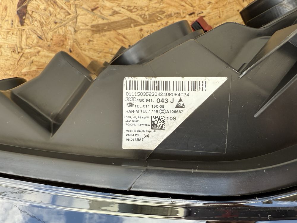 Far stanga Audi A6 C7 4G Xenon + drl led fara adaptiv Original Europa