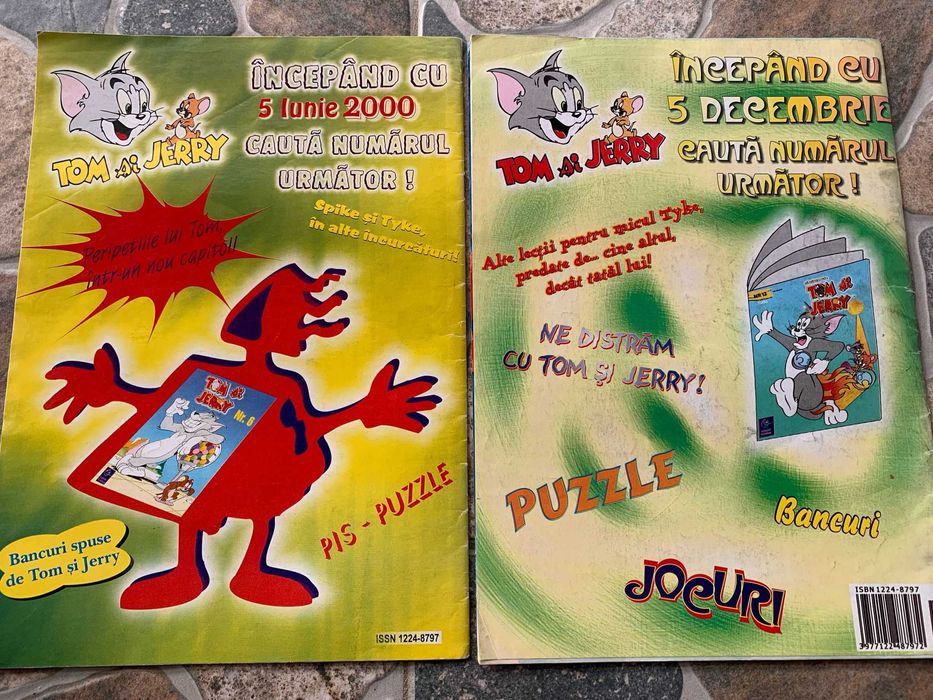 De vanzare revista Tom si jerry in lb.romana nr.5 din anul 2000