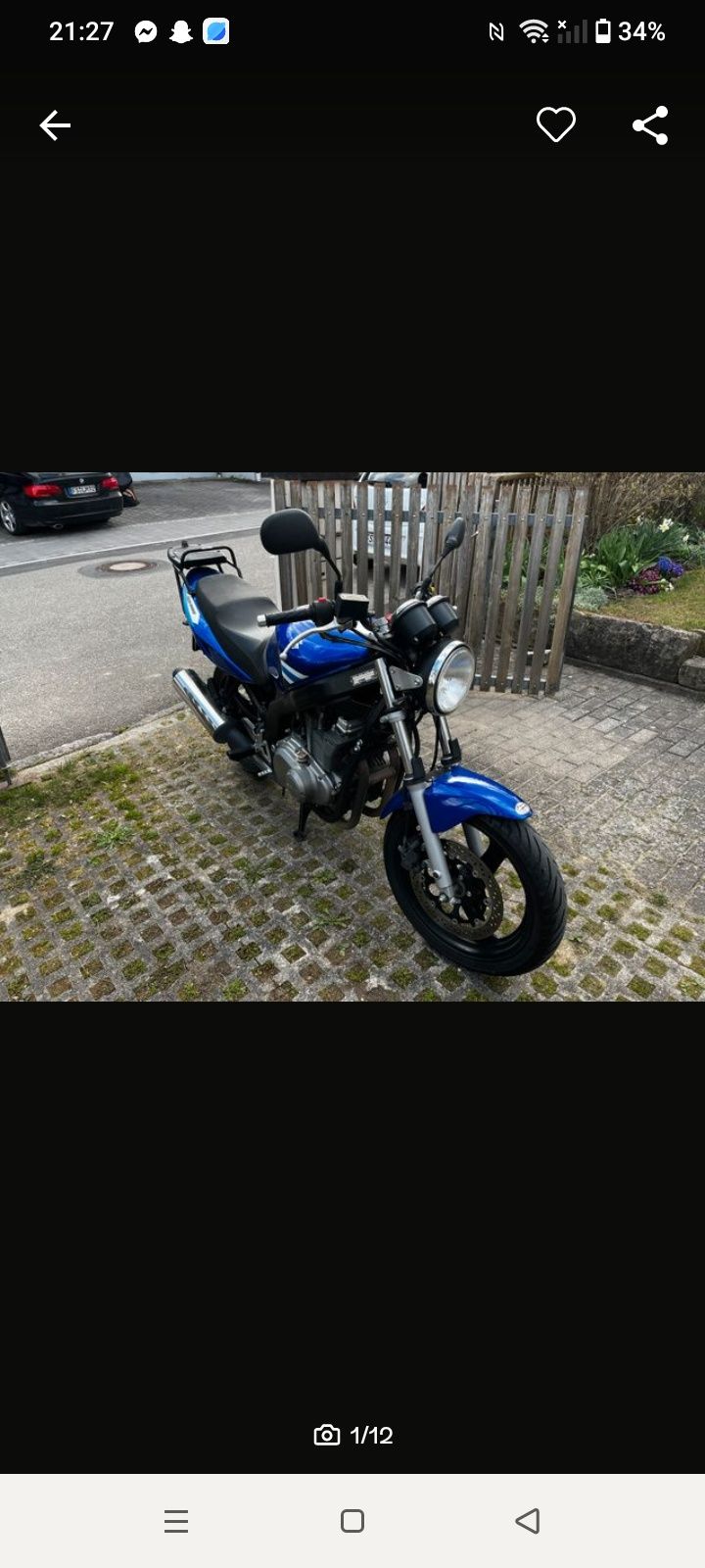 Vand suzuki bandit GSM 500