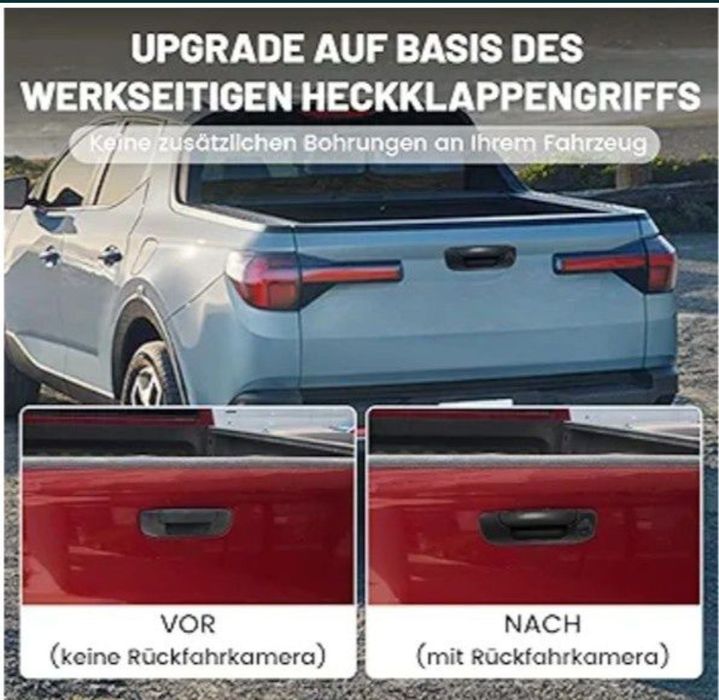 Kit complet RED WOLF Cameră marșarier pentru hayon Dodge Ram