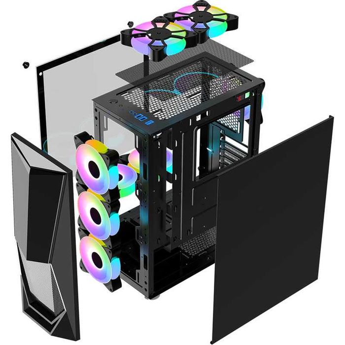 Carcasa 1st PLAYER DK-3 Black