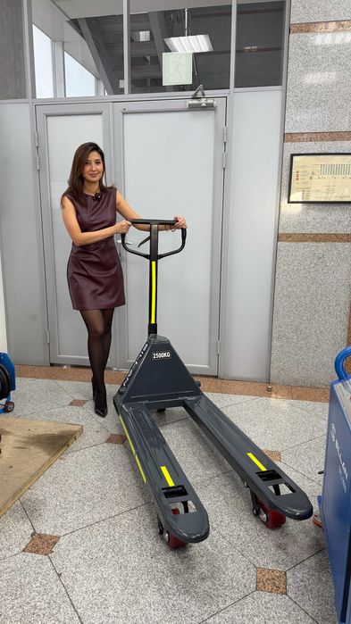 Рохля 2 тонны Шанхай SH - гидравлическая тележка