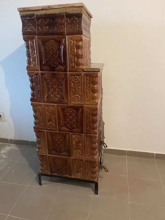 Vand sobă teracota,  pe suport mobil!