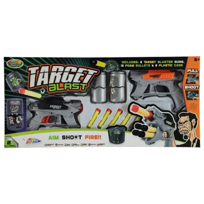 Target Blast от Англия, страхотно качество на играчките!