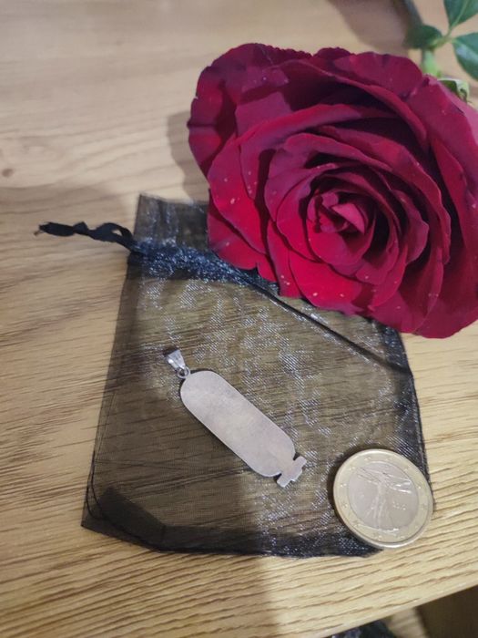 Unisex-Pandantiv tip cartuș egiptean din argint l