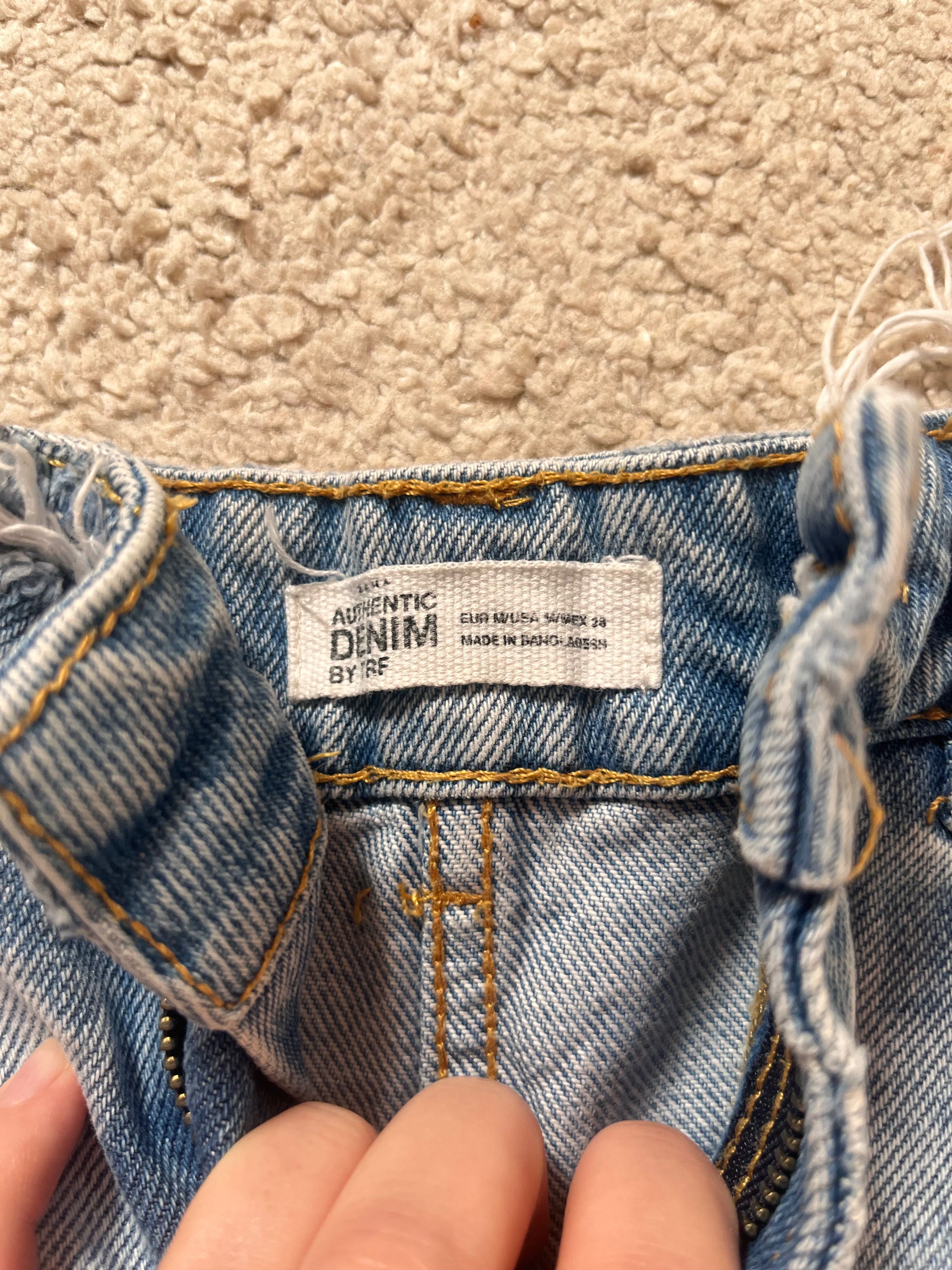 Къса дънкова пола Zara