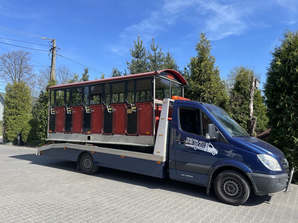 Tractari auto -24/24h-TRANSPORT AUTO , Asistenta rutiera.PLATFORMA 6T