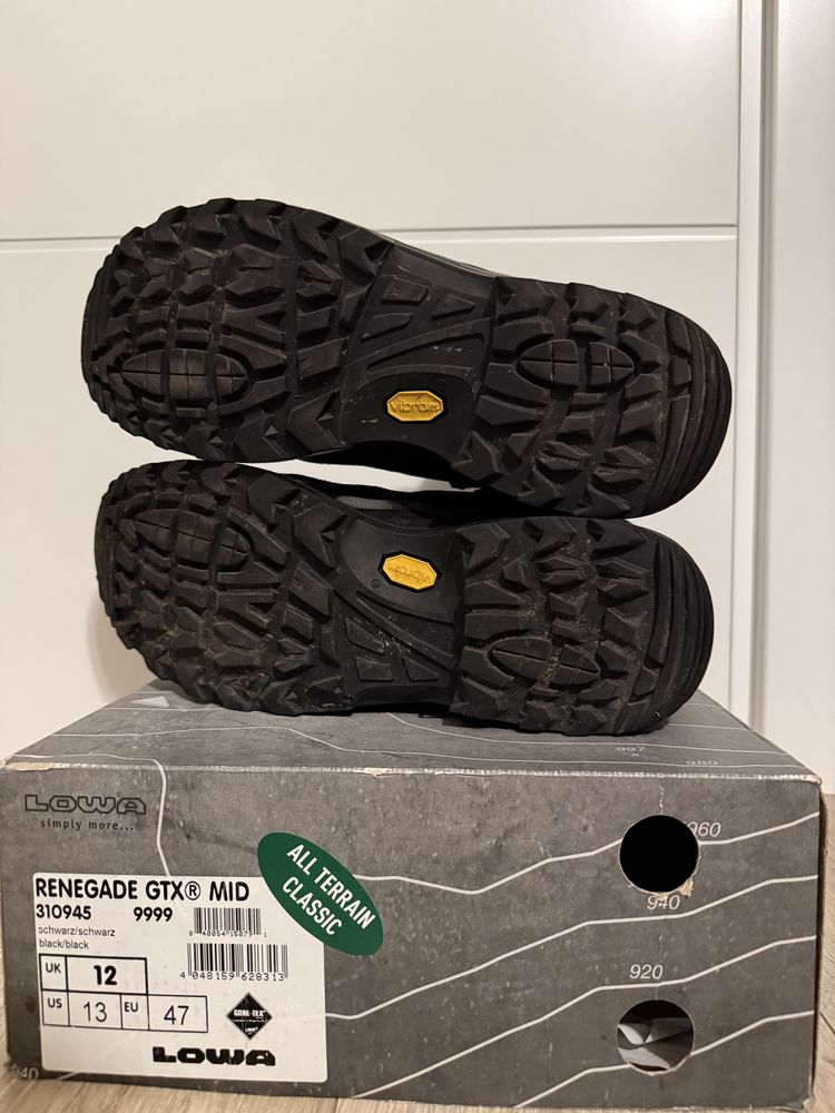 Lowa Renegade GTX Mid – номер 47 (UK 12 / US 13)