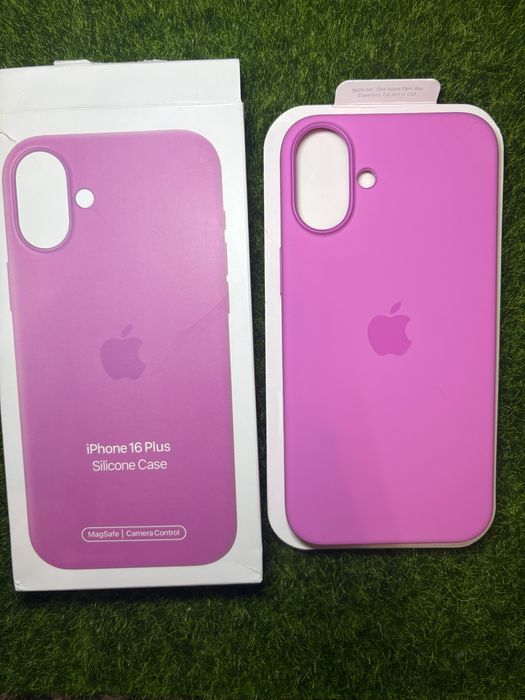 Husa apple roz pentru iphone 16 plus