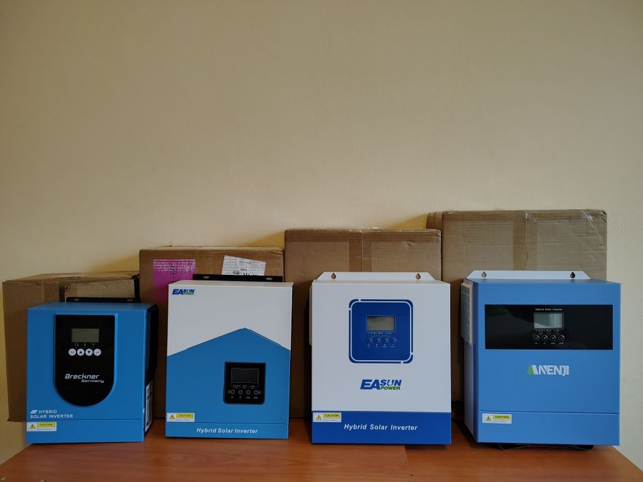 Invertoare hybrid solar 24v breckner easun anenji