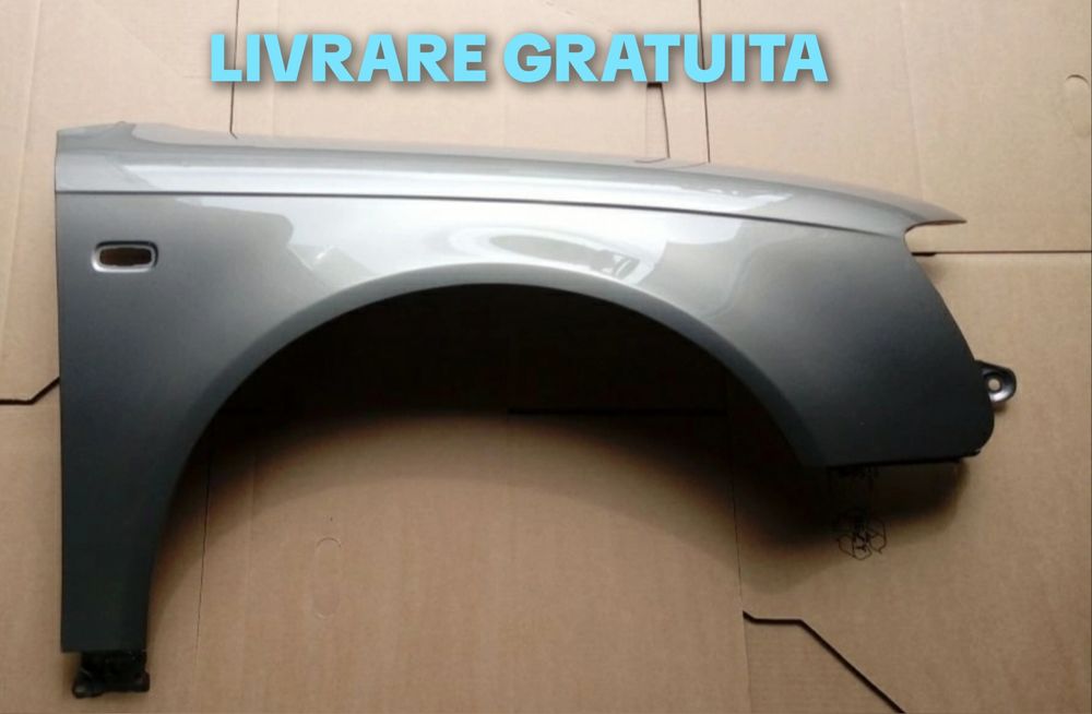 Aripa dreapta gri vopsita cod vopsea LY1Q AUDI A4 B7 2004 - 2007