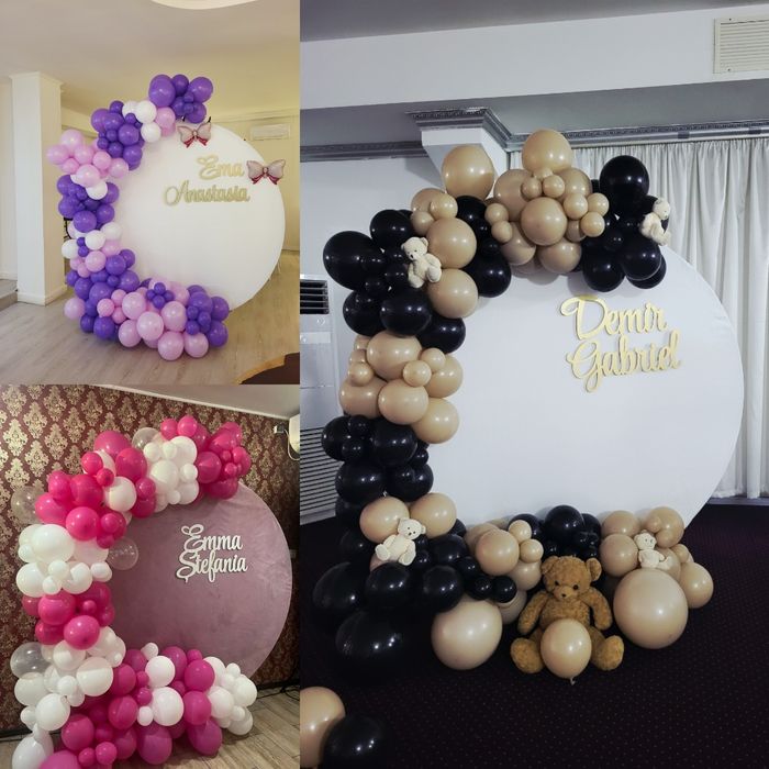 Aranjament Cristelnita Botez Girl/Boy and Arcada baloane