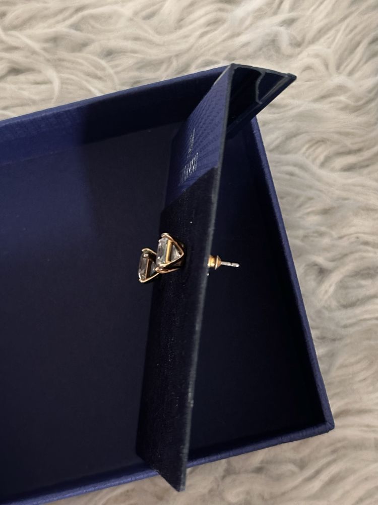 Swarovski Attract Обеци Розово Злато