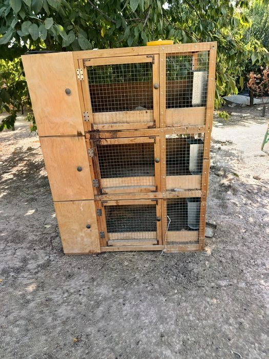 Quyon kletka qafas sotiladi qalin fanerdan