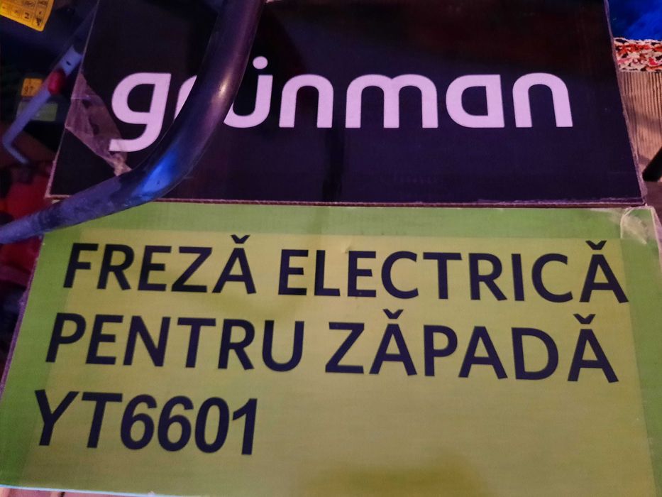 Freza Electrica Pentru Zapada