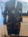 Rochie Bianca Dragusanu neagra