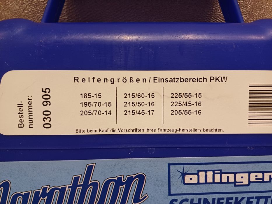 Lanț de zăpadă marca Ottinger