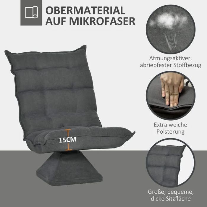 Стол за четене с регулируема облегалка