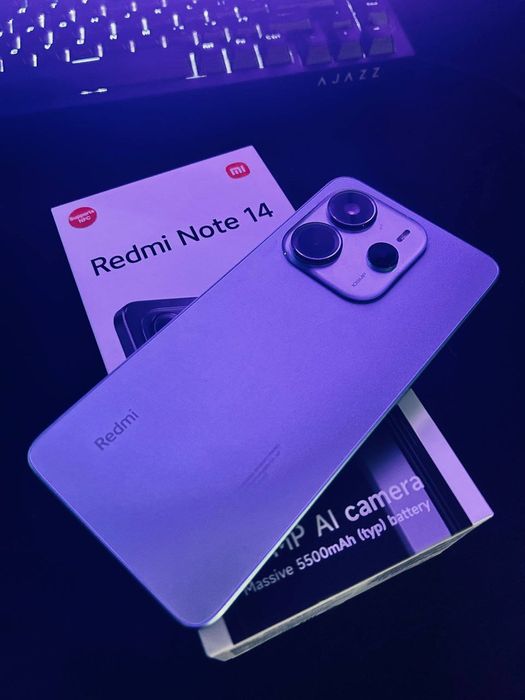 Red mi note 14 черный цвет