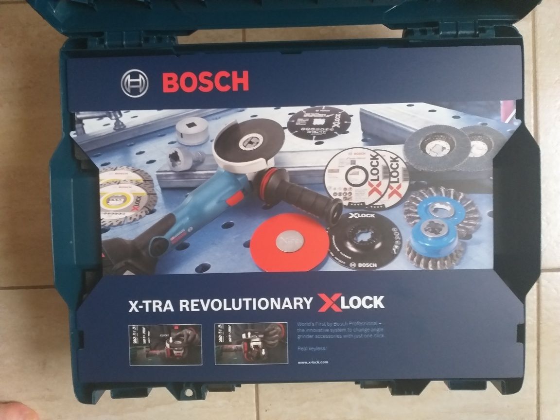 Bosch GWX 17-125 X-LOCK - Polizor unghiular, 1700 W, 125 mm