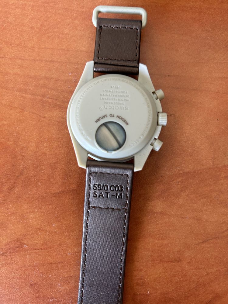 Swatch x Omega Mission to Saturn