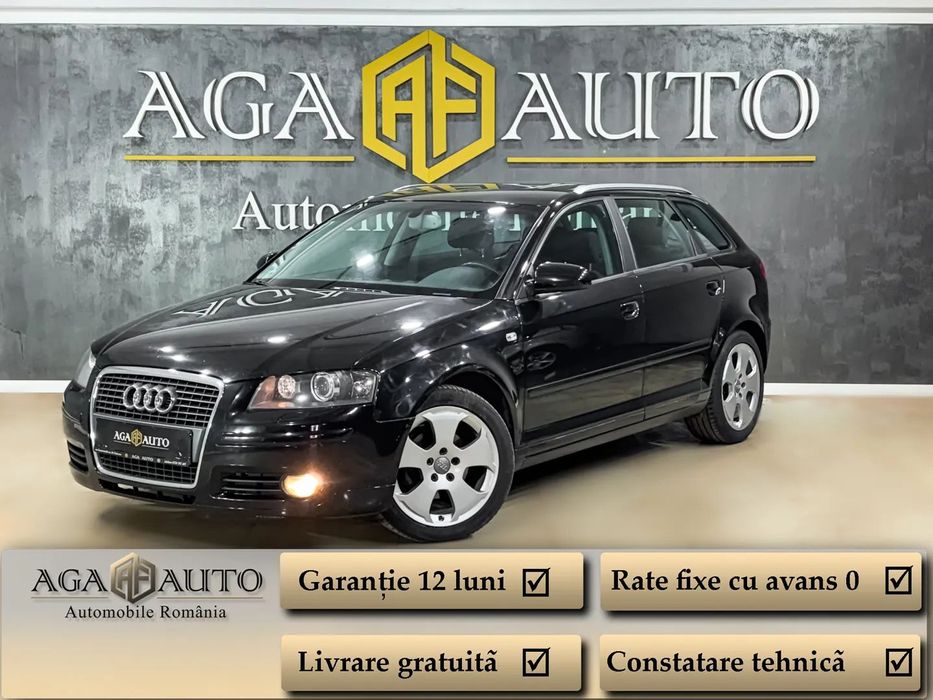 Audi A3 Posibilitate finantare/ Rate fixe cu avans 0/ Transport gratuit