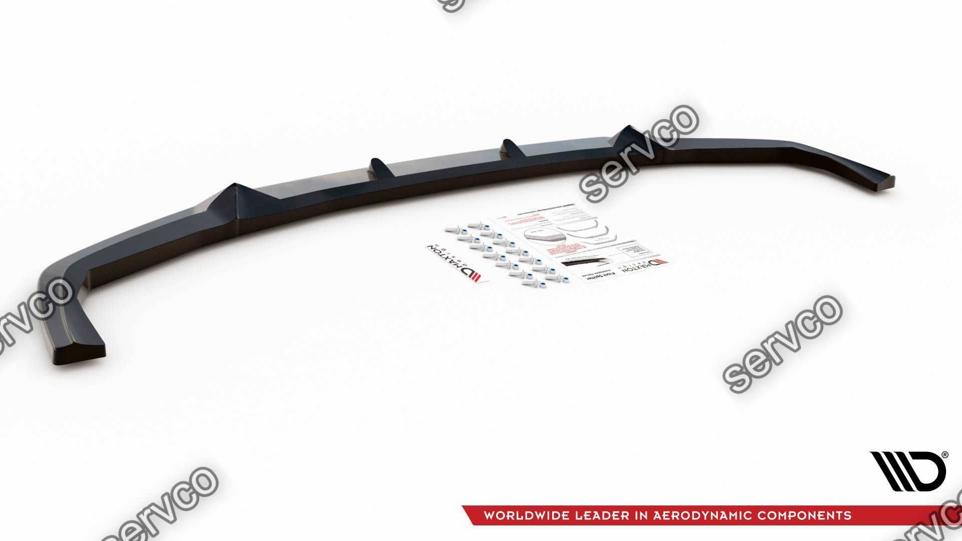 Prelungire splitter bara fata Bmw X5M F95 2018- v1 - Maxton Design